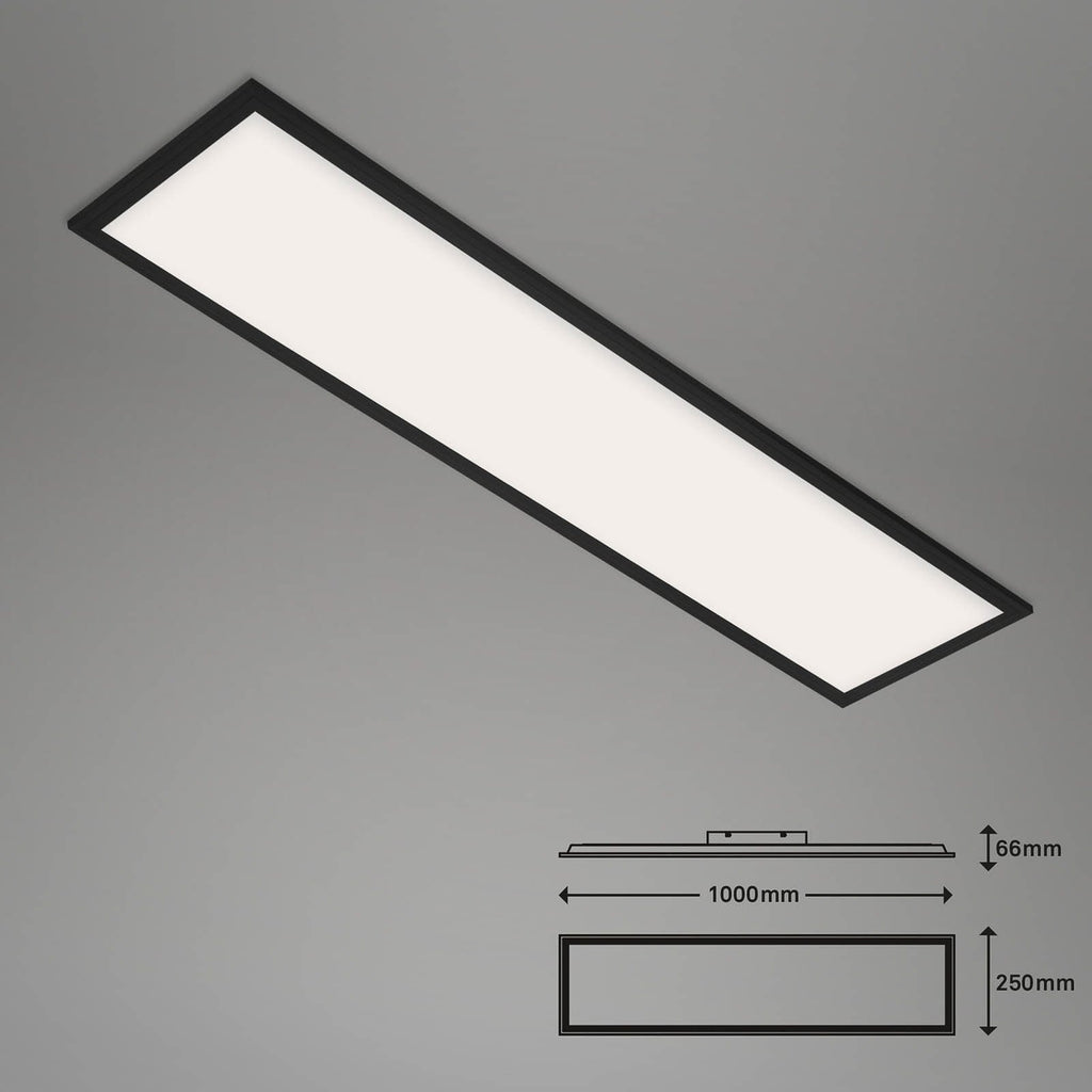 LED taklampe Piatto S dimbar CCT WiFi 100x25 cm detalj