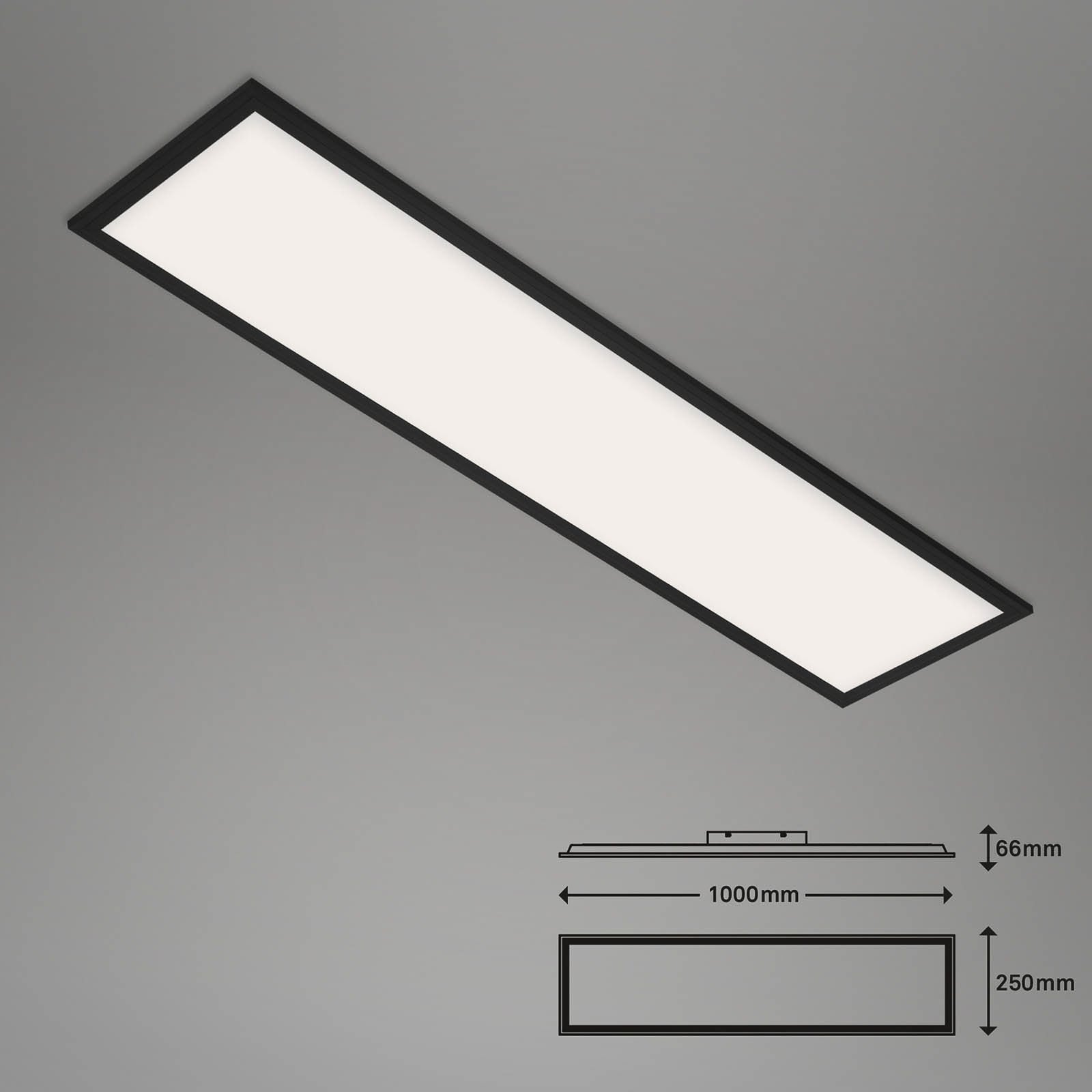 LED taklampe Piatto S dimbar CCT WiFi 100x25 cm detalj