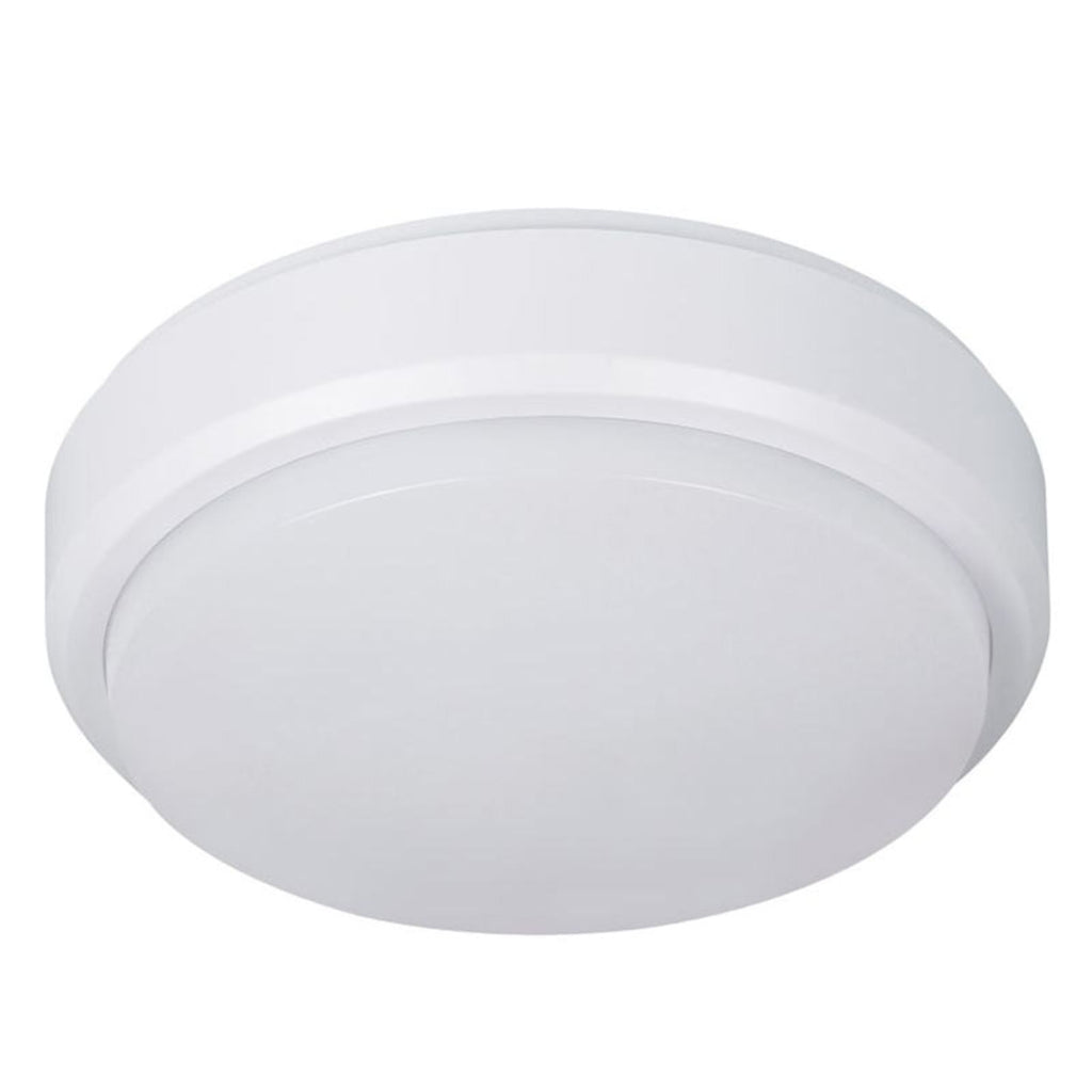 LED taklampe Pictor rund hvit Ø19 cm 8W IP54 forfra