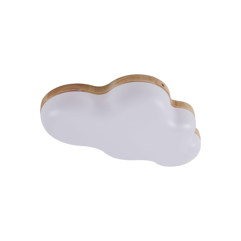 Montert LED taklampe Pilvi skyform hvit akryl i rom