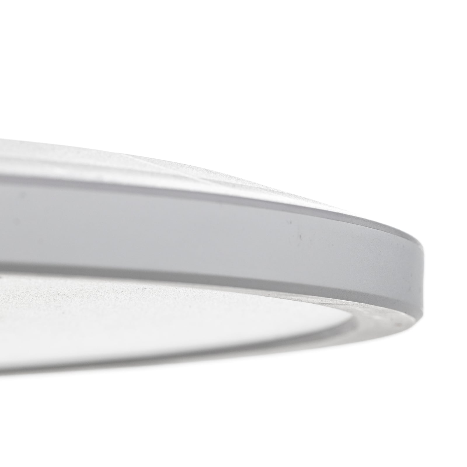 LED taklampe Planura dimbar hvit Ø42 cm nærbilde av lyset