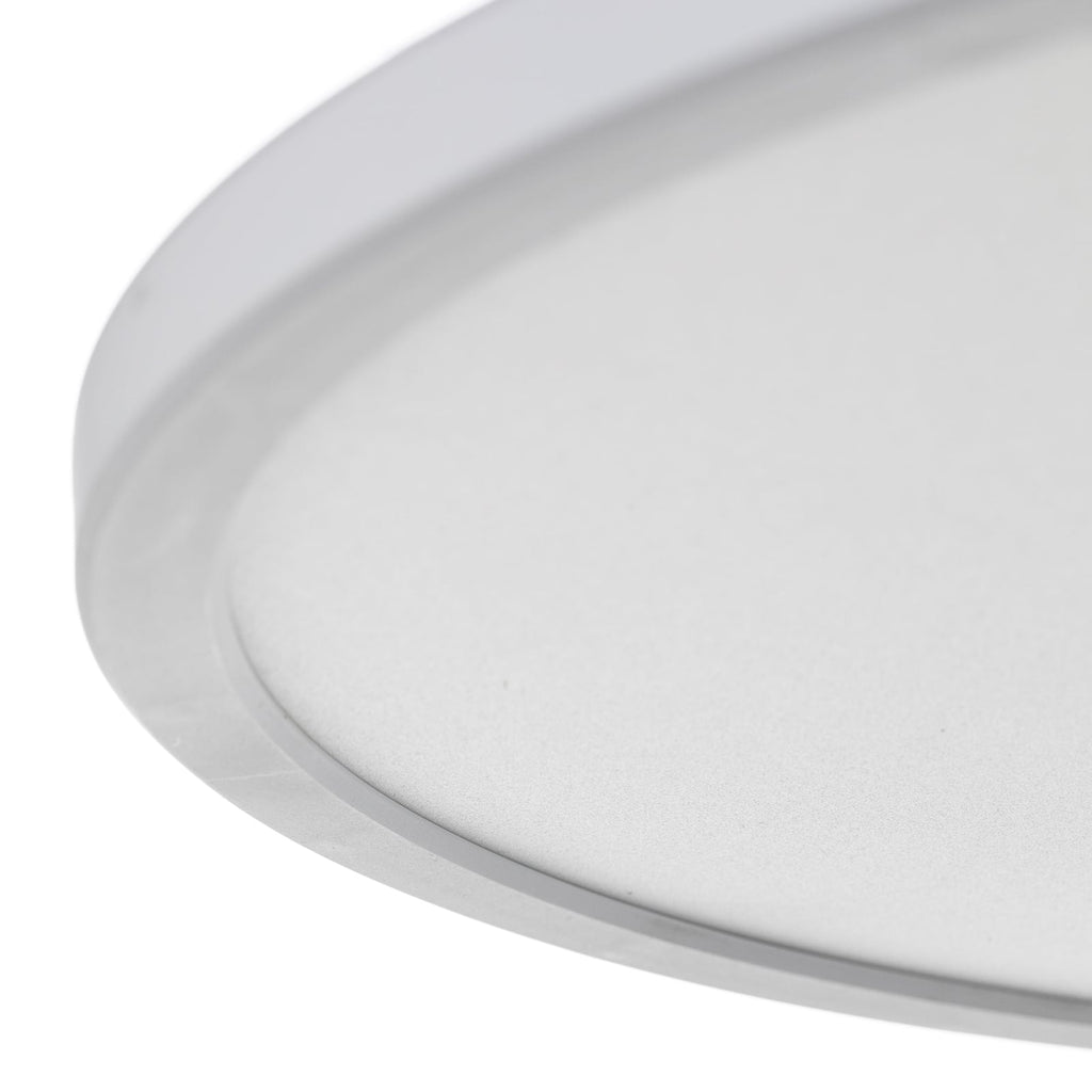 LED taklampe Planura dimbar hvit Ø42 cm fra siden
