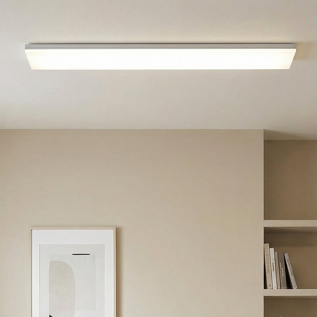 LED taklampe Planus 120 aluminium hvit detalj