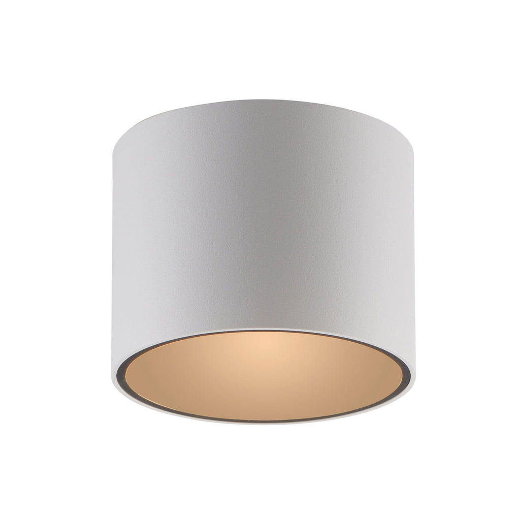 LED taklampe Point dimbar hvit Ø11 cm IP44 15W PURE forfra