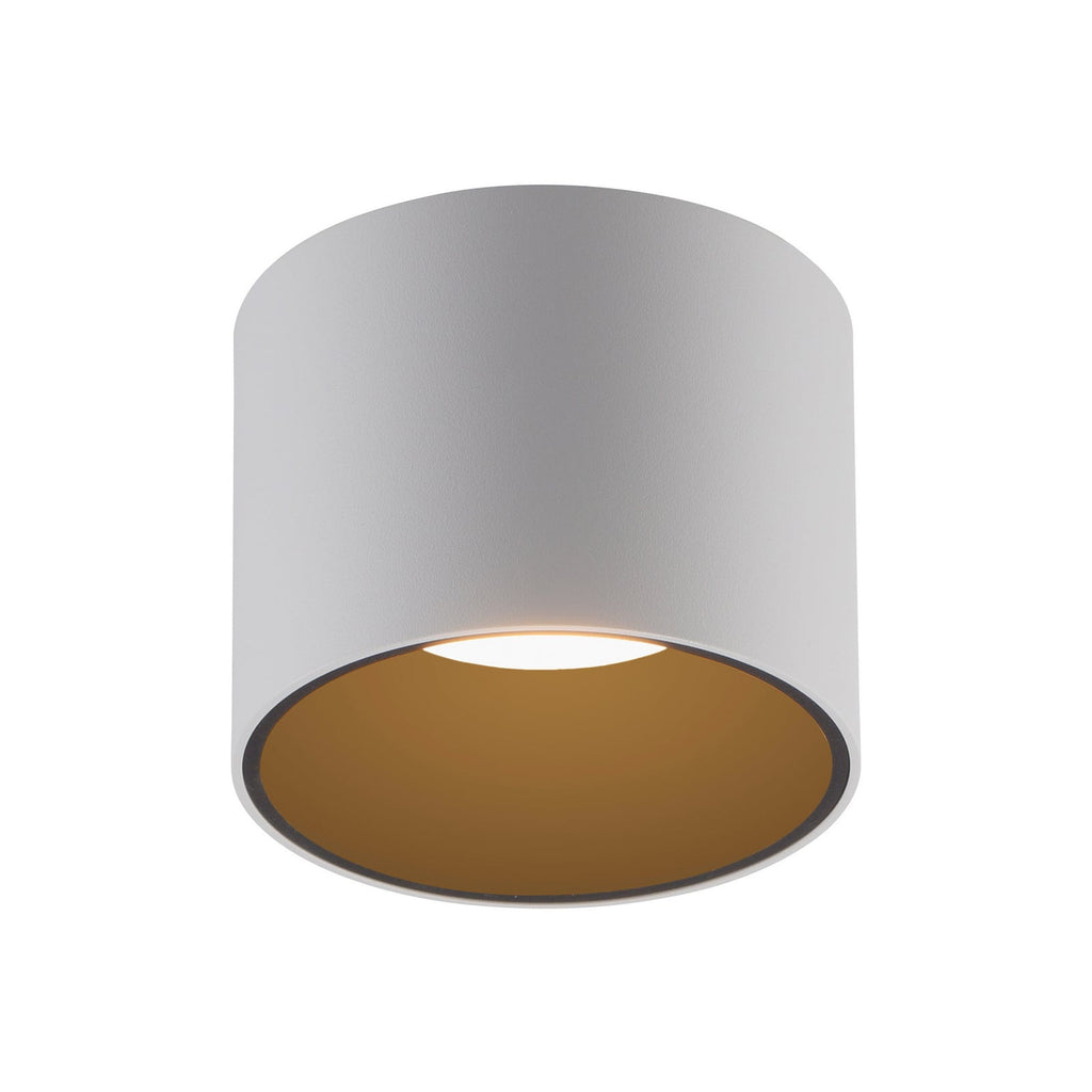 Montert LED taklampe Point dimbar hvit Ø11 cm IP44 15W PURE i rom