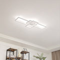 LED taklampe Poppy dimbar hvit aluminium front