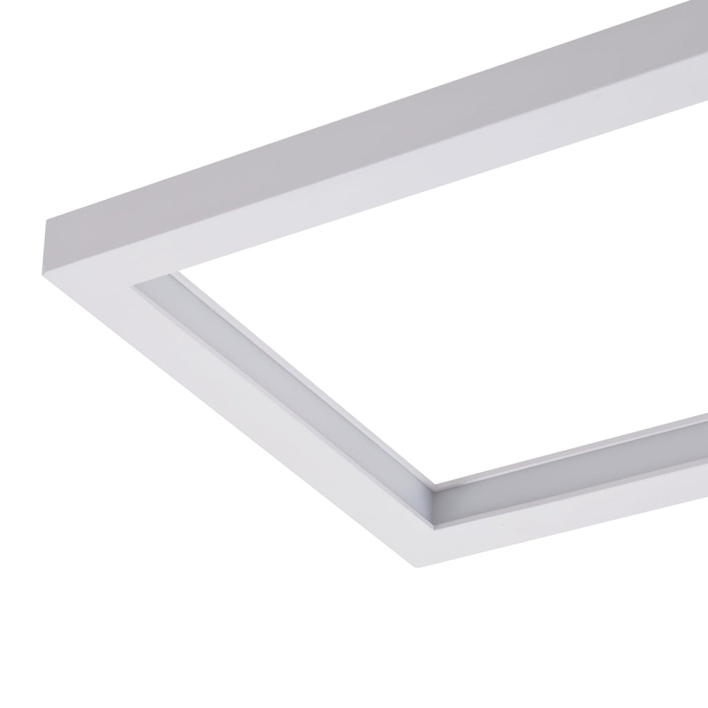 LED taklampe Poppy dimbar hvit aluminium lysdetalj