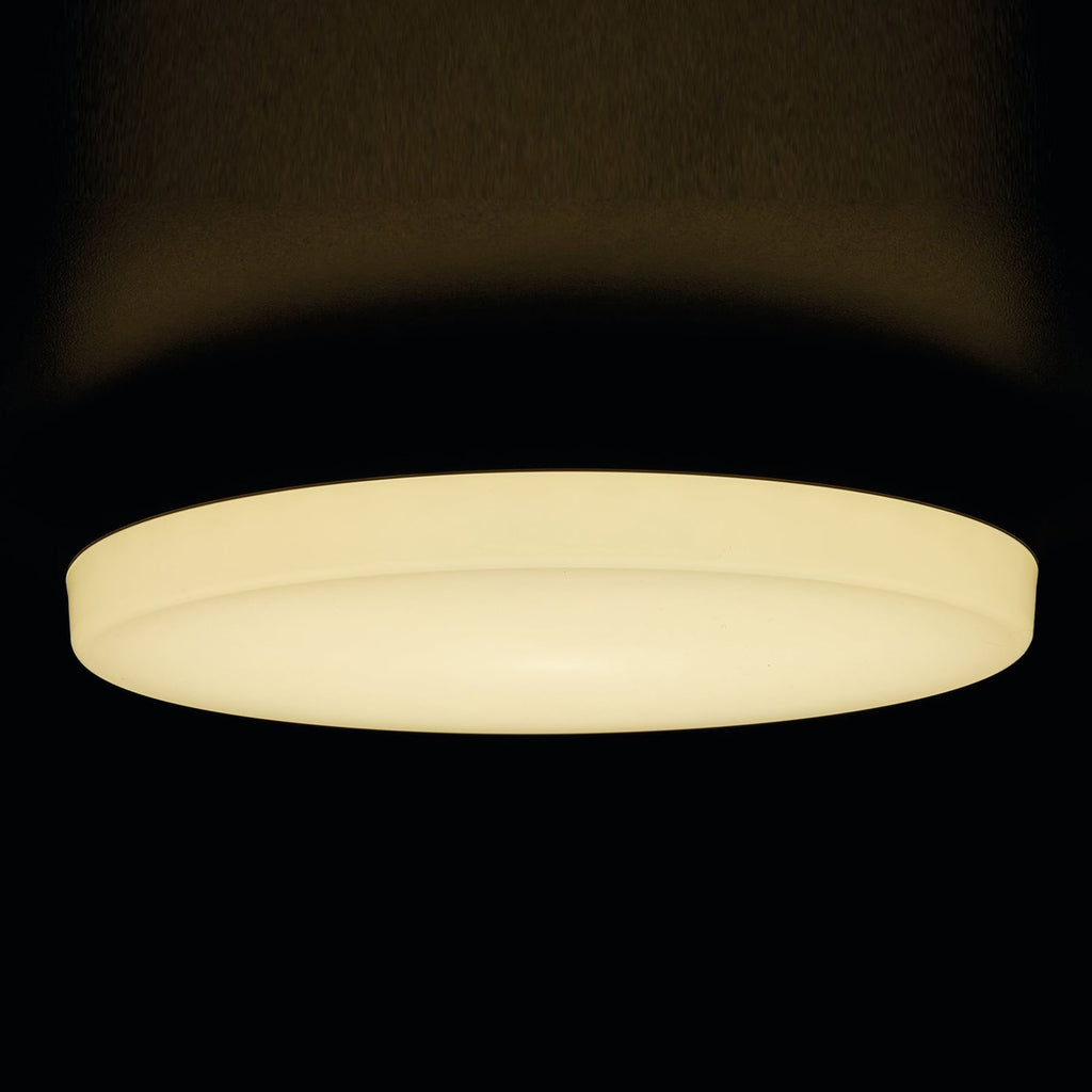 LED taklampe Pronto rund hvit bakside