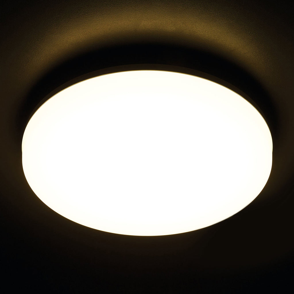 Detaljbilde av LED taklampe Pronto rund hvit