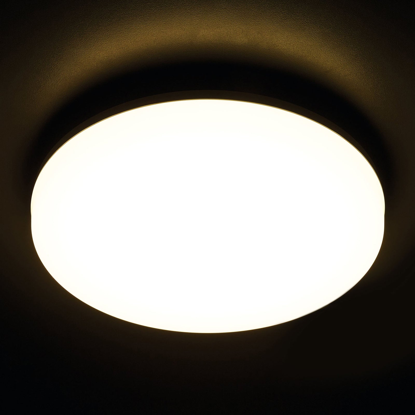 Detaljbilde av LED taklampe Pronto rund hvit