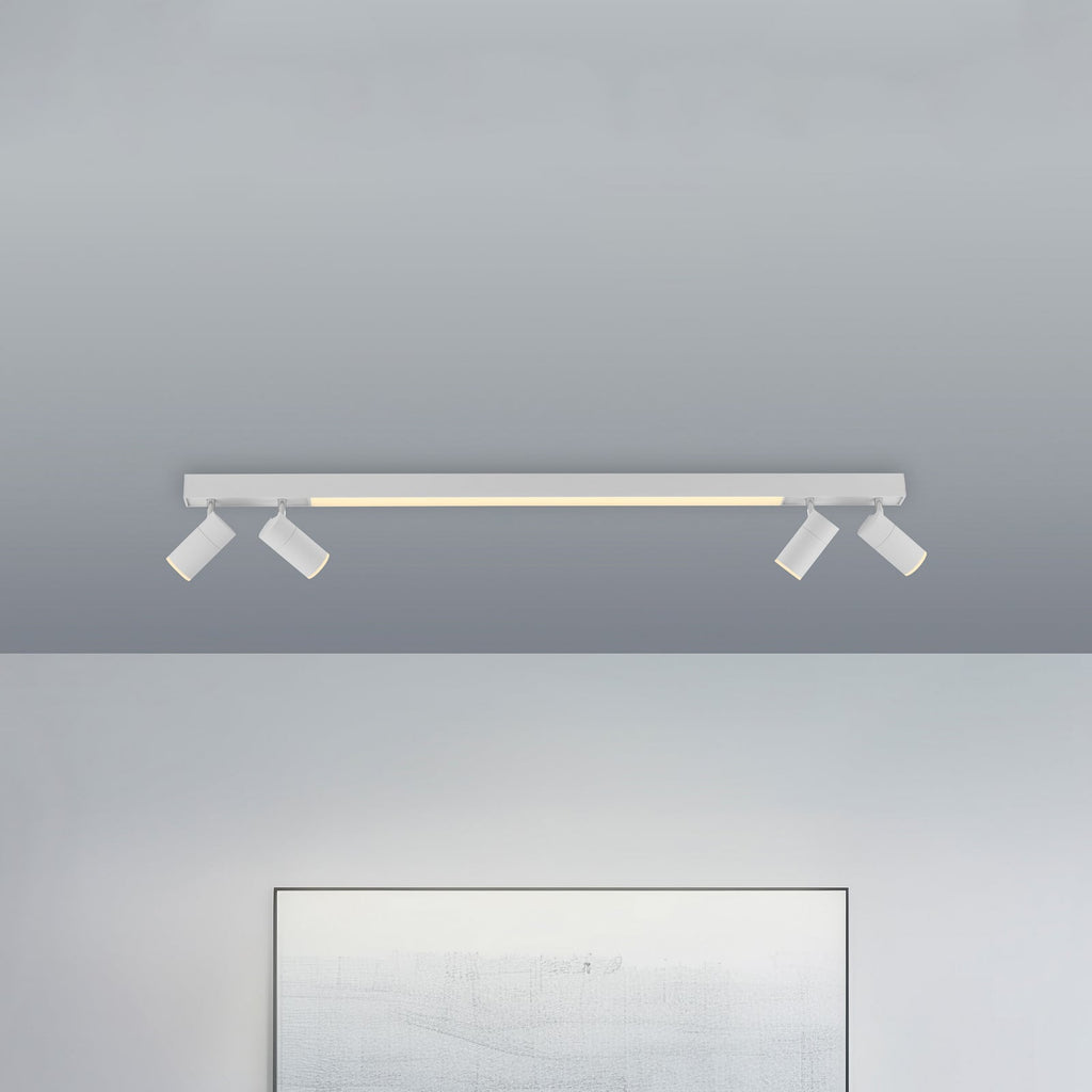 LED taklampe Pure Lines 120 cm CCT dimbar hvit forfra