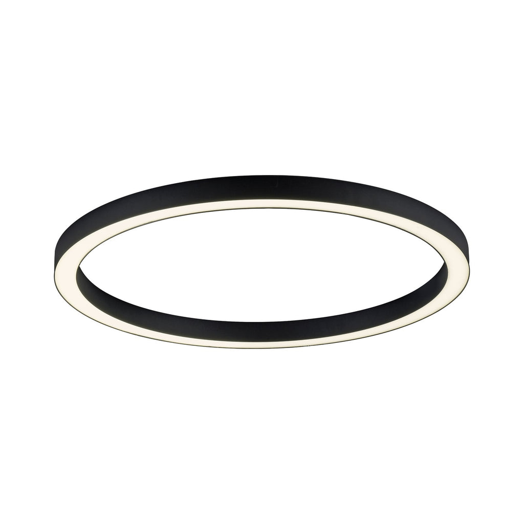 LED taklampe PURE Lines Round CCT dimbar Ø70 cm antrasitt forfra