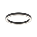 LED taklampe PURE Lines Round dimbar CCT Ø50 cm antrasitt forfra