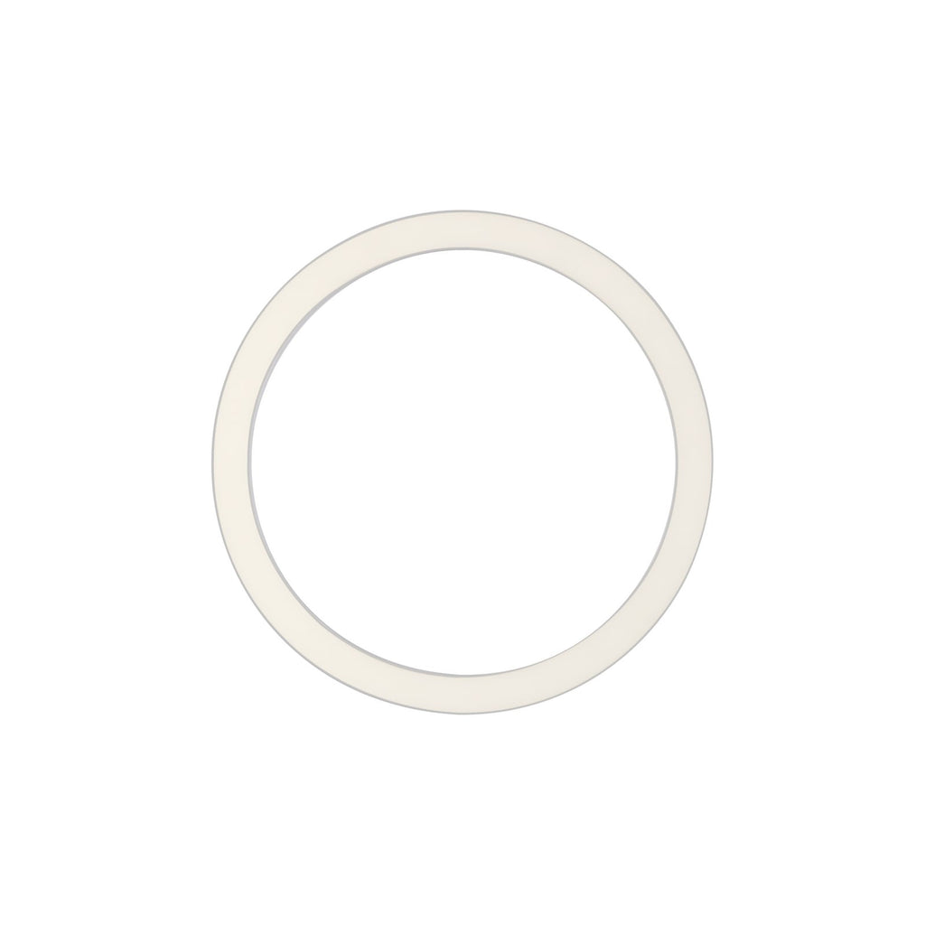 LED taklampe PURE Lines Round dimbar CCT Ø50 cm sølv designprofil