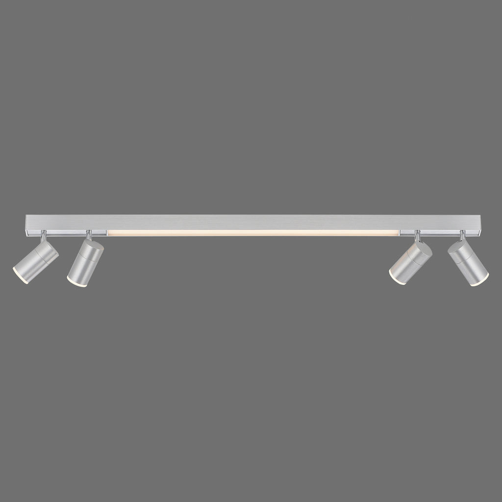 LED taklampe PURE Lines Spot dimbar 120 cm nærbilde av fjernkontroll