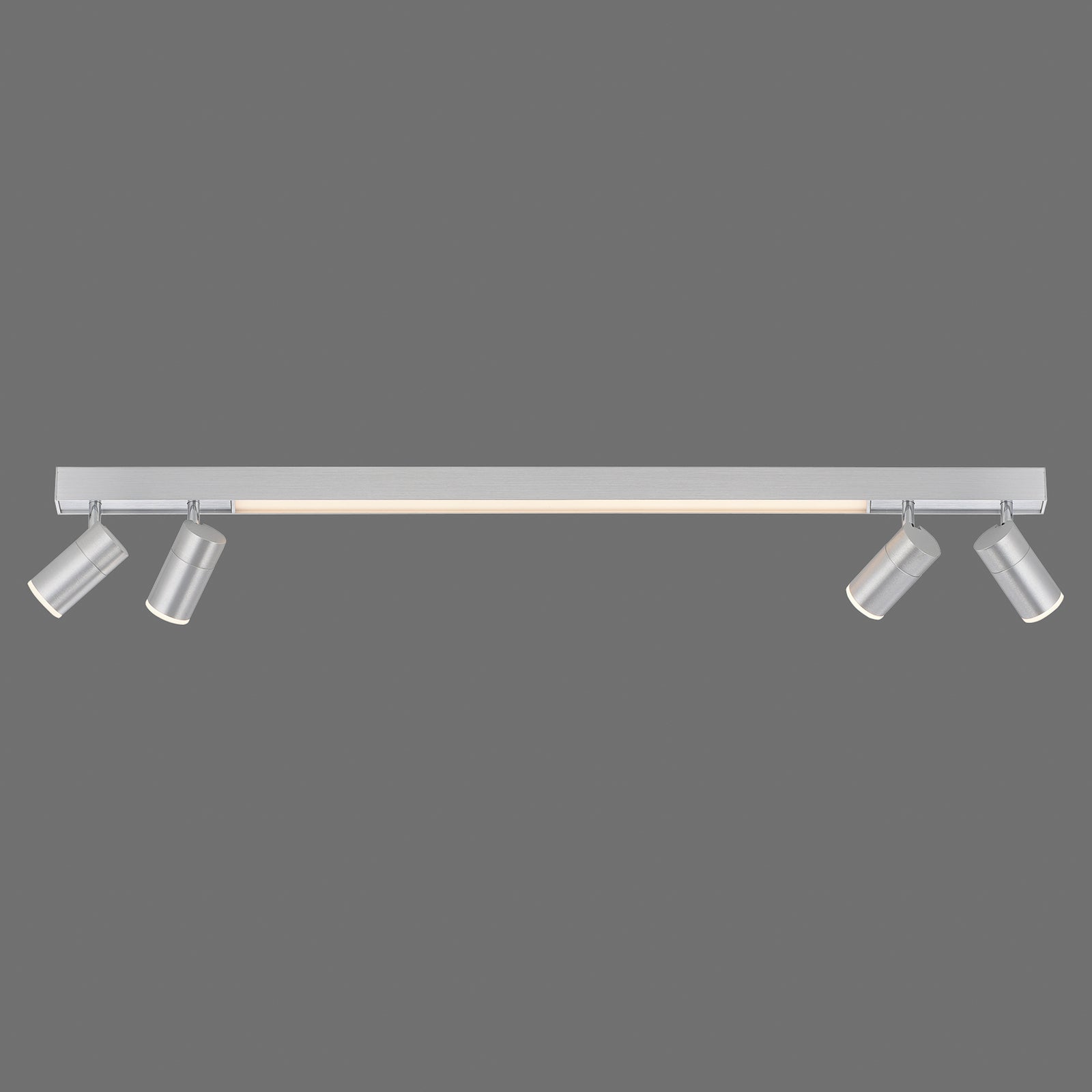 LED taklampe PURE Lines Spot dimbar 120 cm nærbilde av fjernkontroll