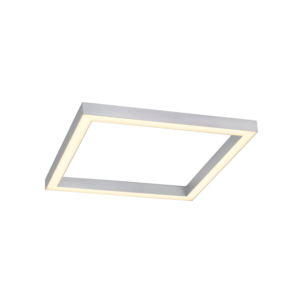 LED taklampe PURE Lines Square CCT dimbar 55 cm montert i tak