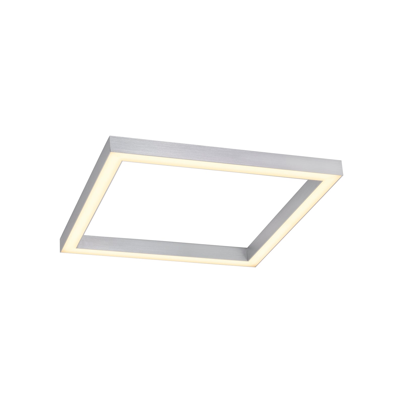 LED taklampe PURE Lines Square CCT dimbar 55 cm montert i tak