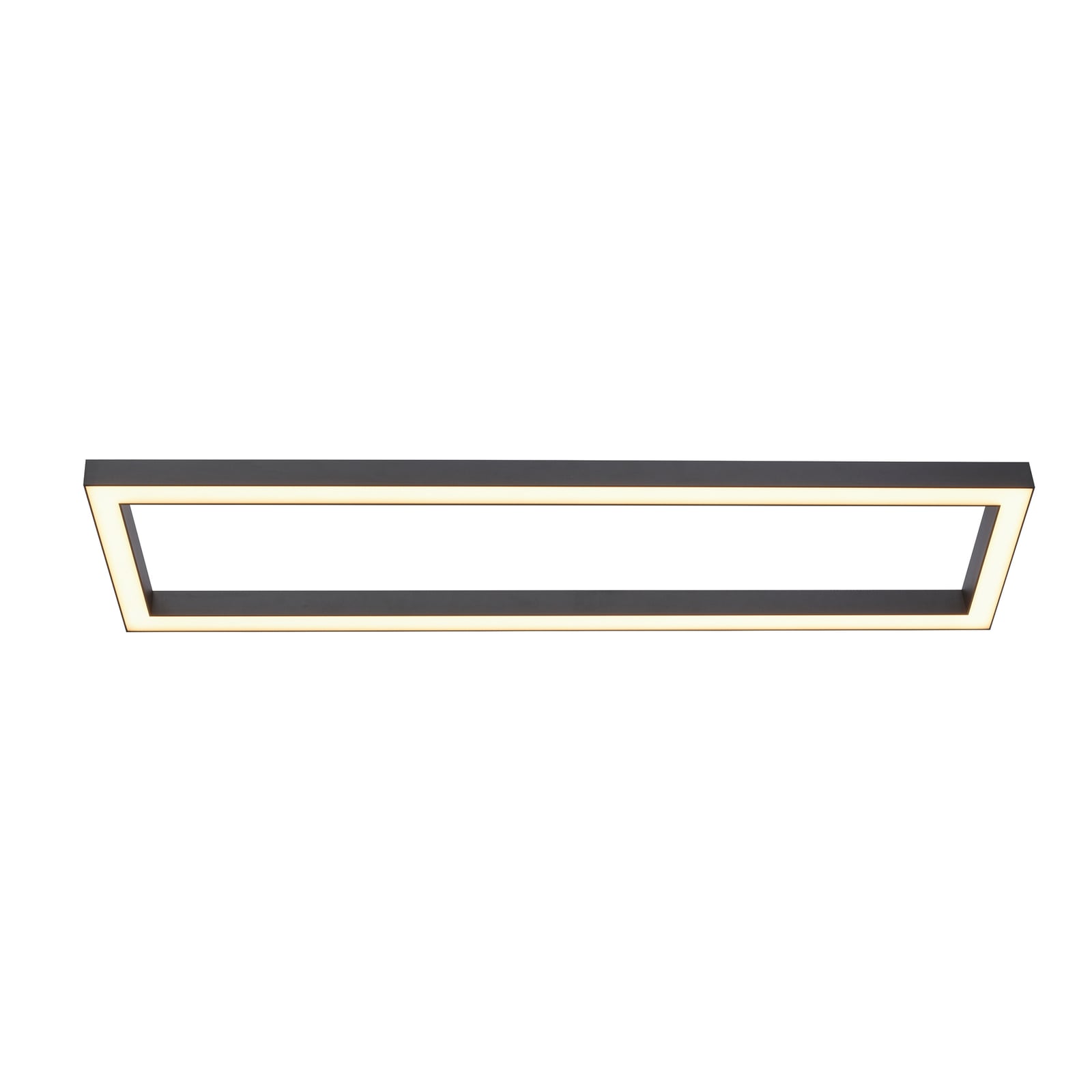 LED taklampe PURE Lines Square dimbar CCT 110 cm forfra