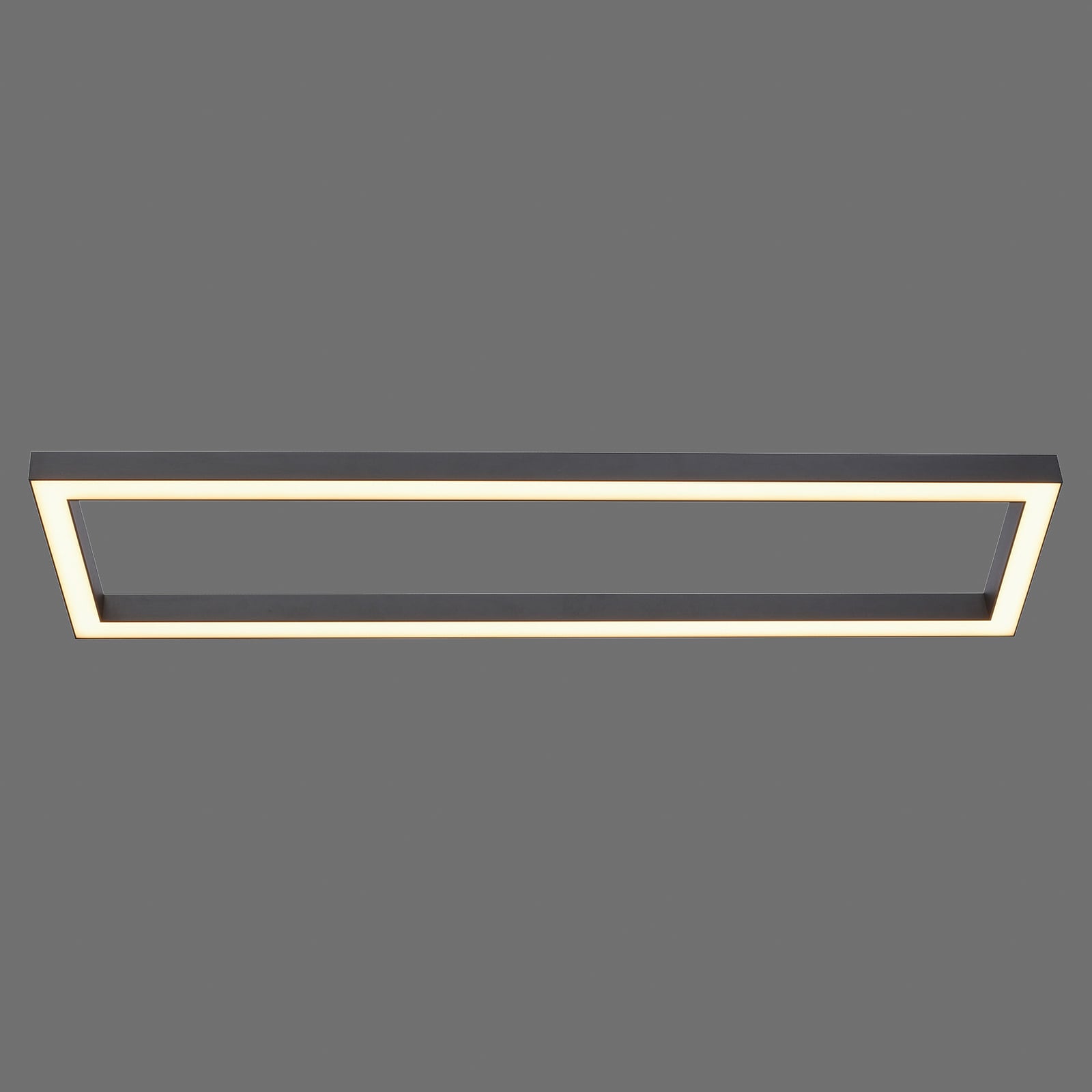 Montert LED taklampe PURE Lines Square dimbar CCT 110 cm i rom