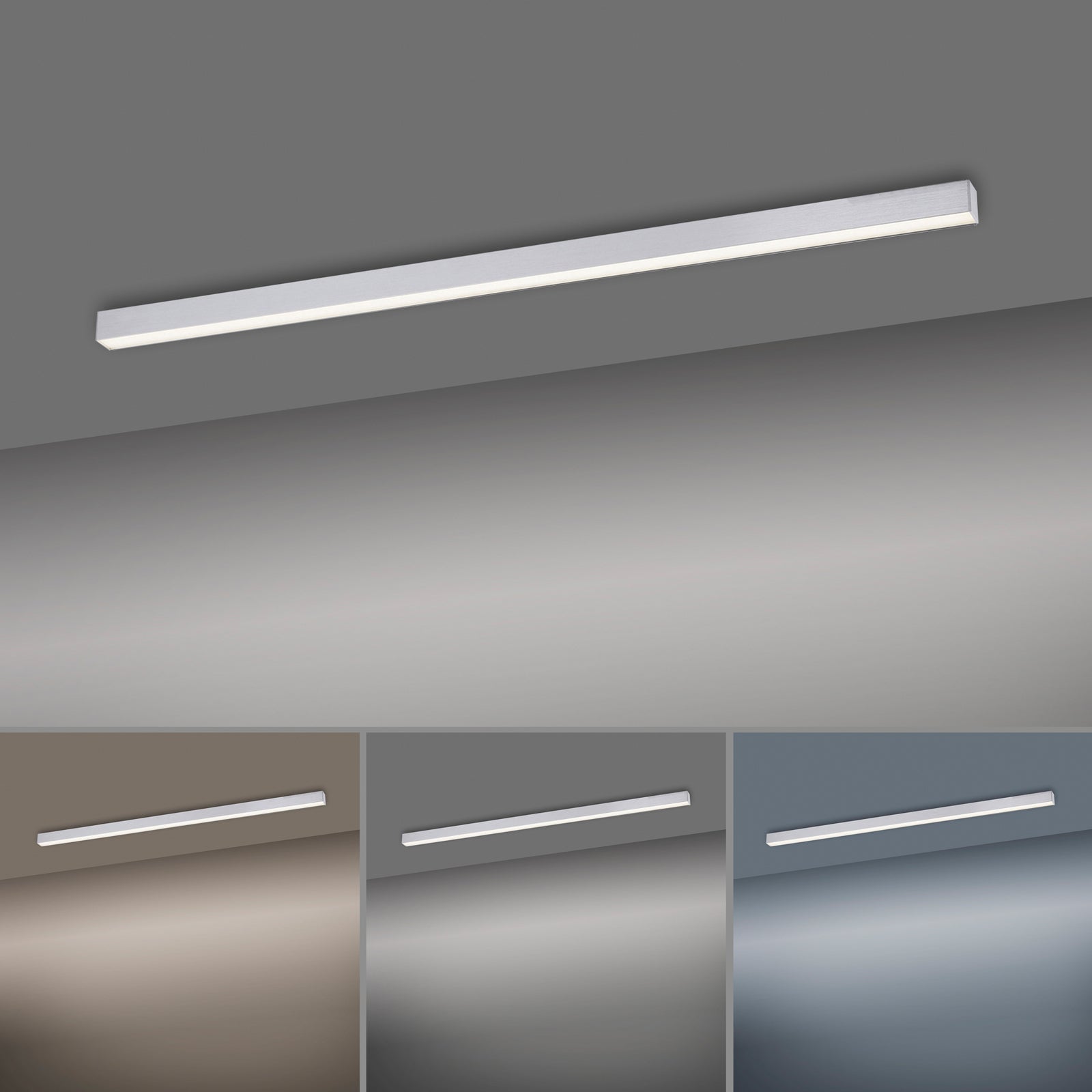 LED taklampe PURE Lines Straight 110 cm nærbilde