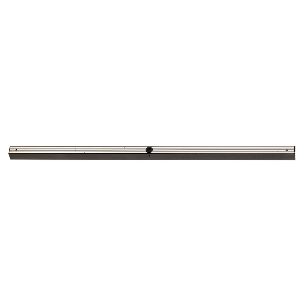 LED taklampe PURE Lines Straight grafitt sideprofil