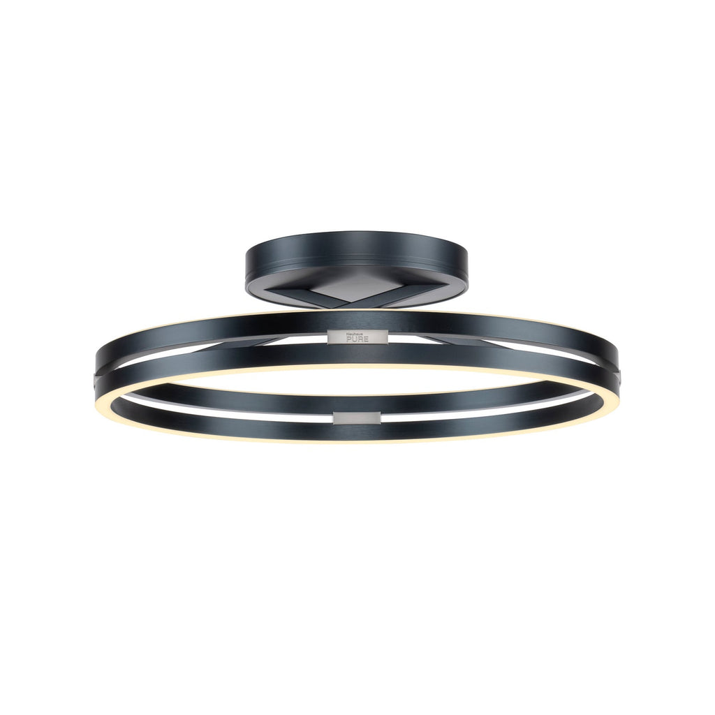 Detaljbilde av LED taklampe PURE Loop CCT dimbar Ø60 cm grå