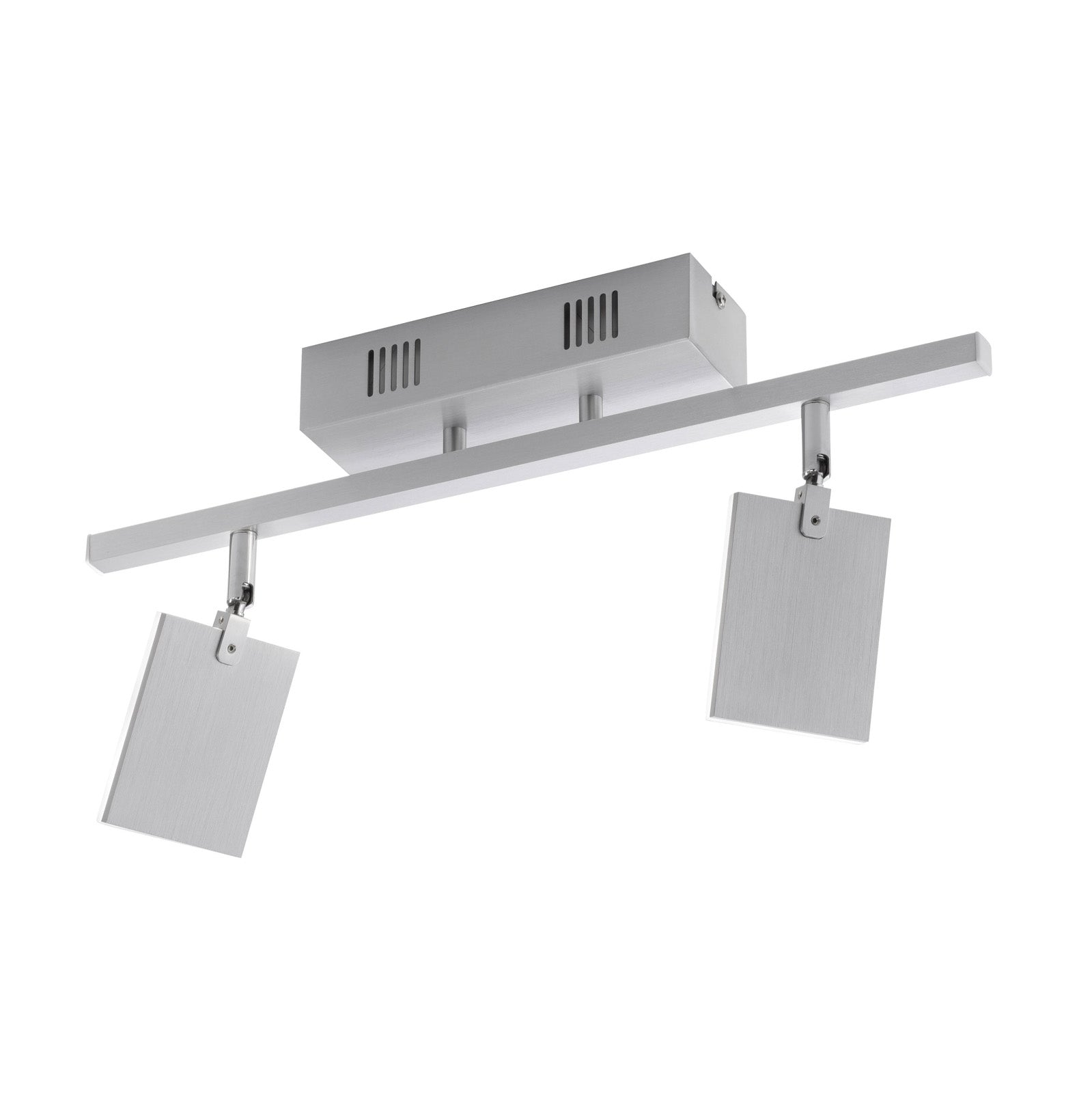 Detalj av LED-taklampe PURE Mira 2-lys CCT dimbar aluminium