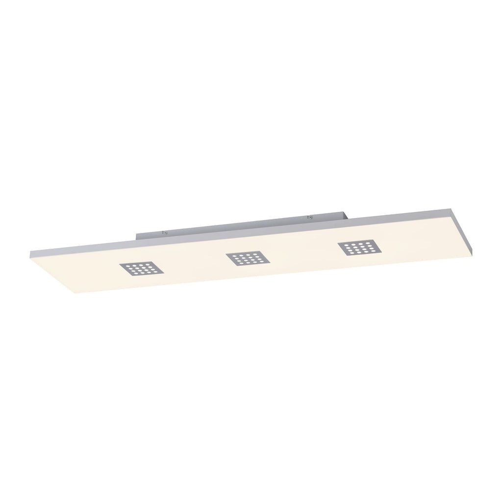 LED taklampe Pure Neo CCT dimbar detalj av aluminium og akryl