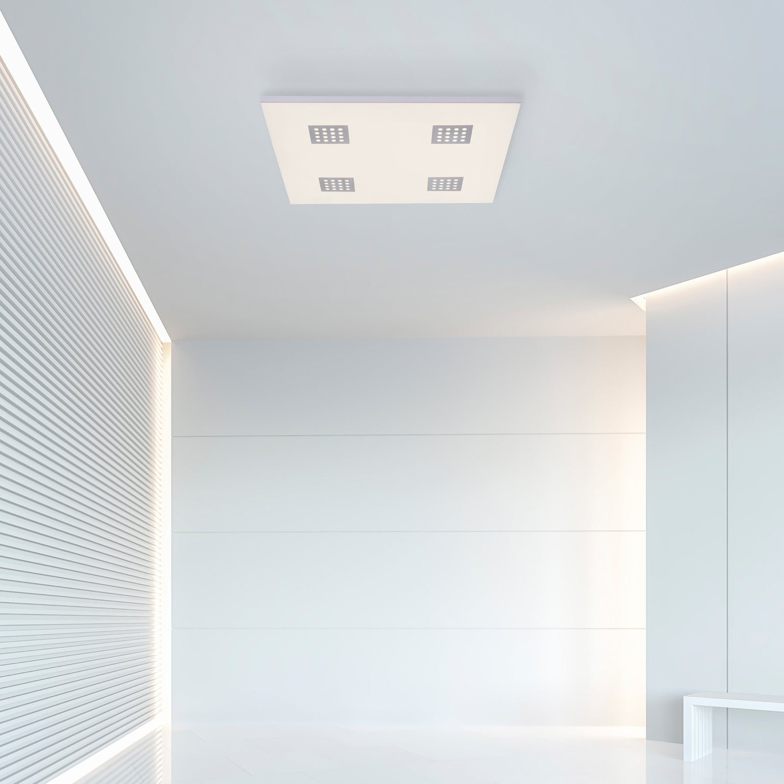 LED taklampe Pure Neo dimbar CCT fjernkontroll bakside