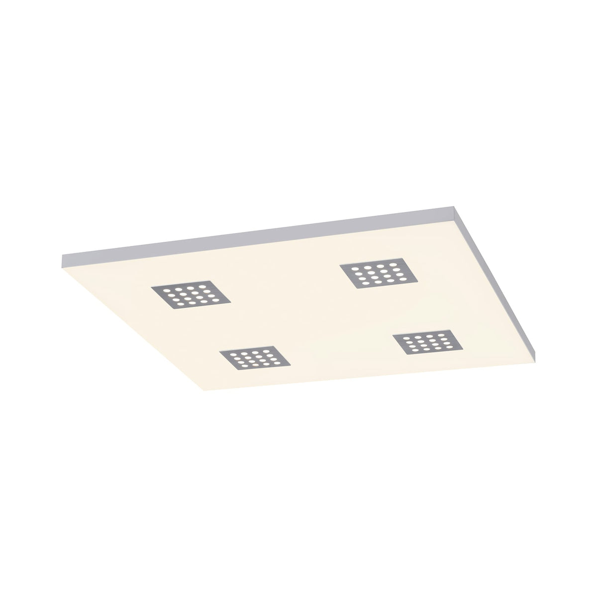 LED taklampe Pure Neo dimbar CCT fjernkontroll montert i tak