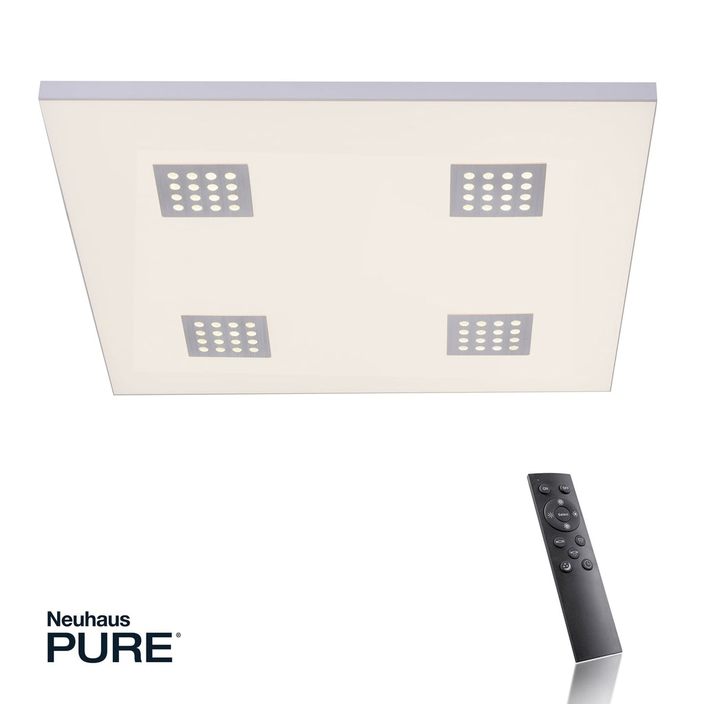 LED taklampe Pure Neo dimbar CCT fjernkontroll nærbilde lys