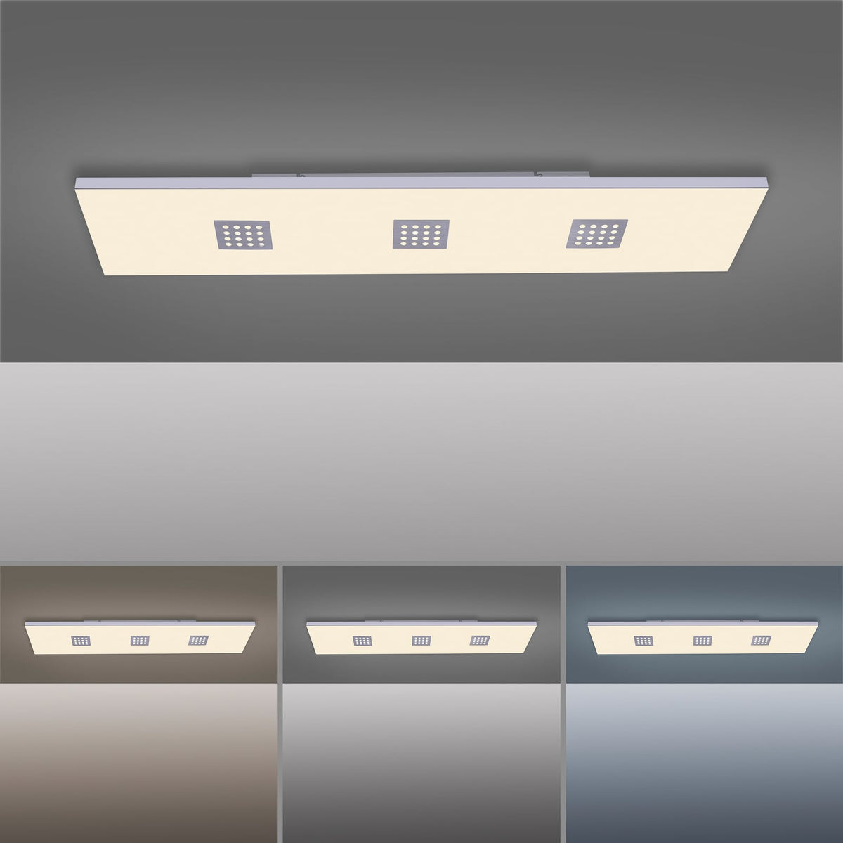 LED taklampe Pure Neo CCT dimbar med fjernkontroll