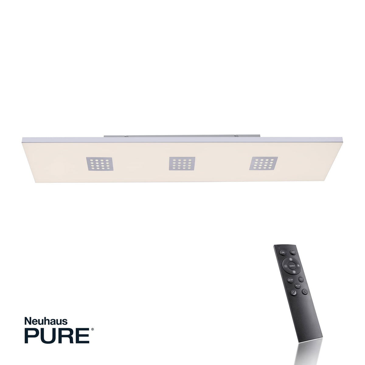 Nærbilde av LED taklampe Pure Neo CCT dimbar 120x30 cm 46W