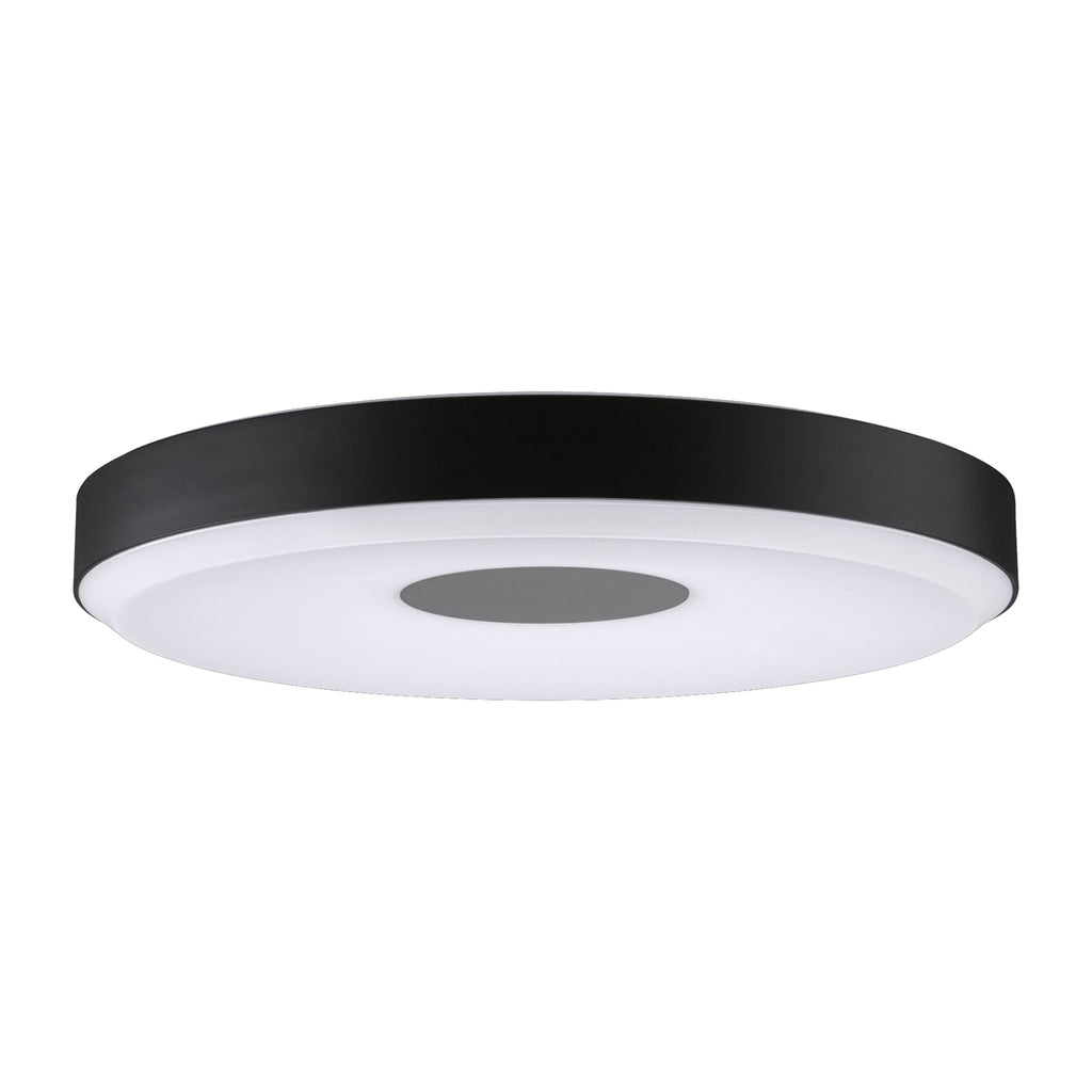 Bakside av LED taklampe Puric Pane II dimbar svart