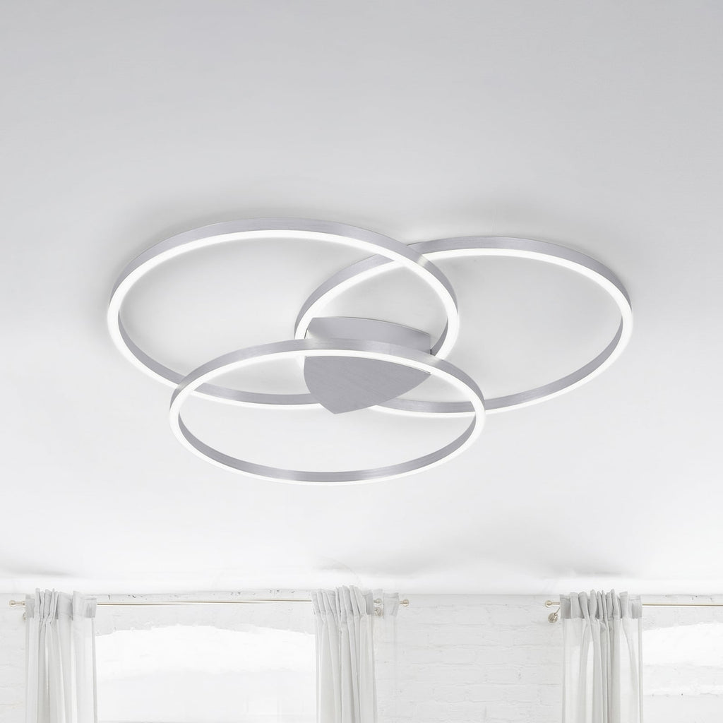 LED taklampe Q-KATE dimbar CCT Zigbee forfra