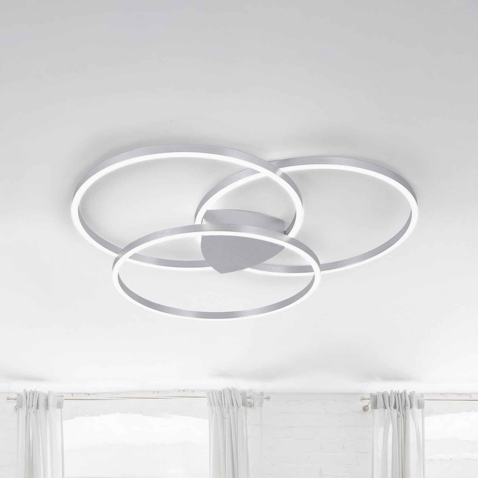 LED taklampe Q-KATE dimbar CCT Zigbee forfra