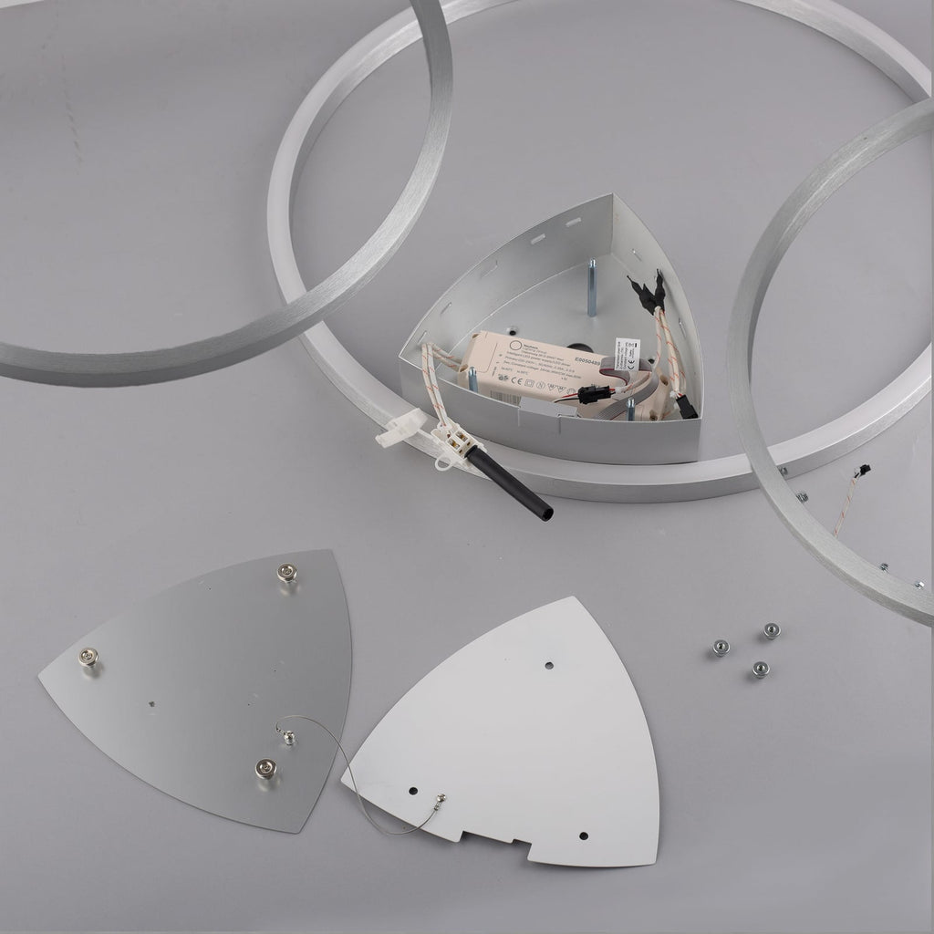 LED taklampe Q-KATE dimbar CCT Zigbee app-styring