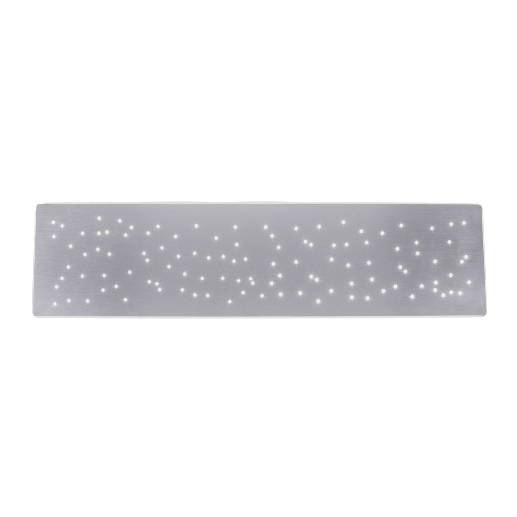 Nærbilde av stjernehimmel-effekt i LED taklampe Q-NIGHTSKY