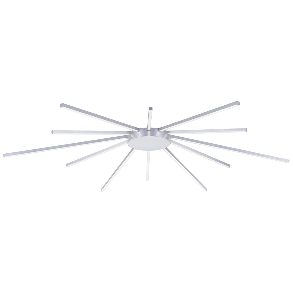 Detalj av LED taklampe Q-Sunshine dimbar CCT med fjernkontroll 55W
