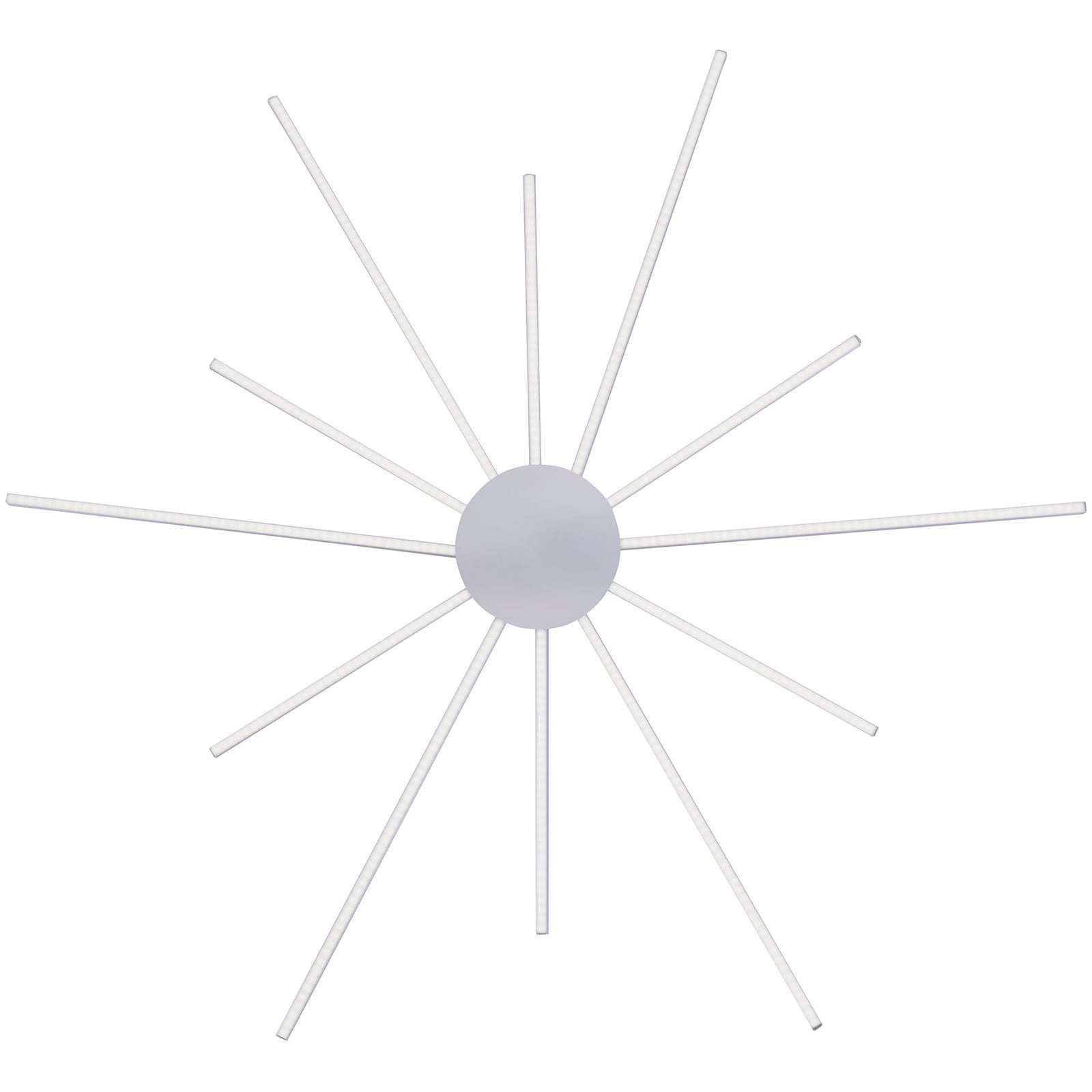 Montert LED taklampe Q-Sunshine dimbar CCT med fjernkontroll 55W i rom