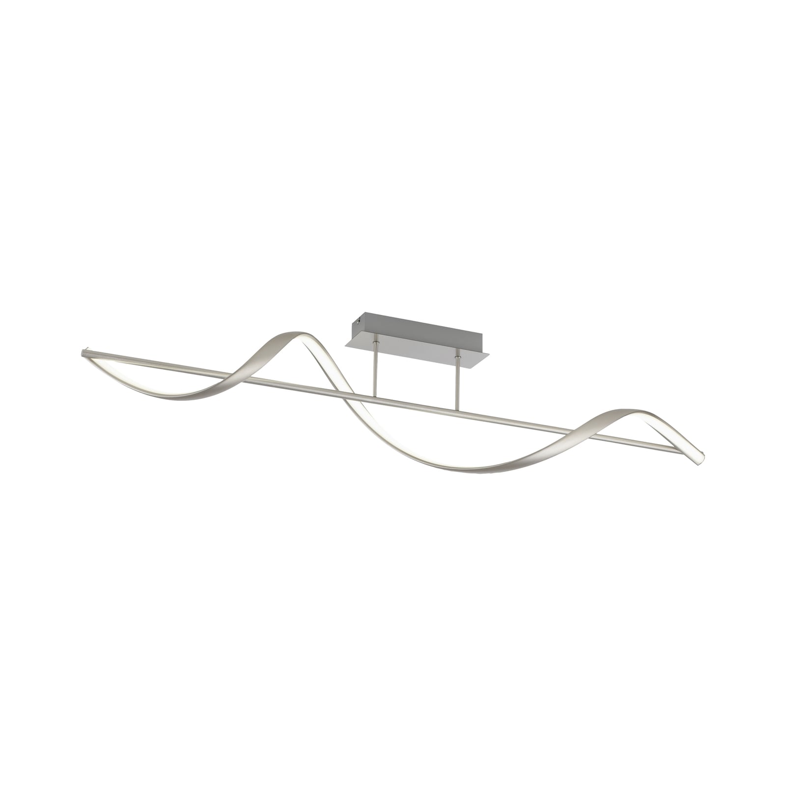 Detaljbilde av LED taklampe Q-Swing aluminium CCT dimbar