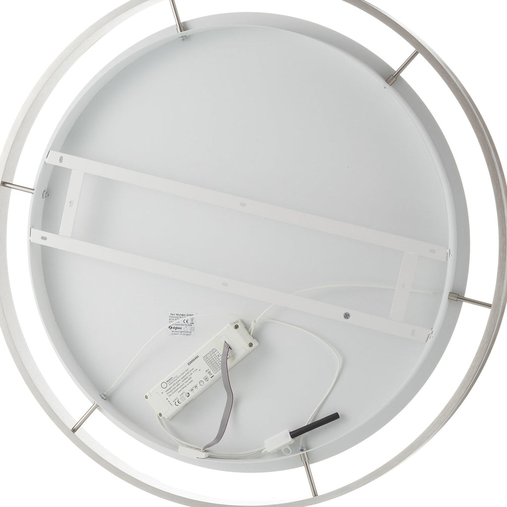 LED taklampe Q-VITO dimbar CCT Zigbee Ø79 cm fjernkontroll