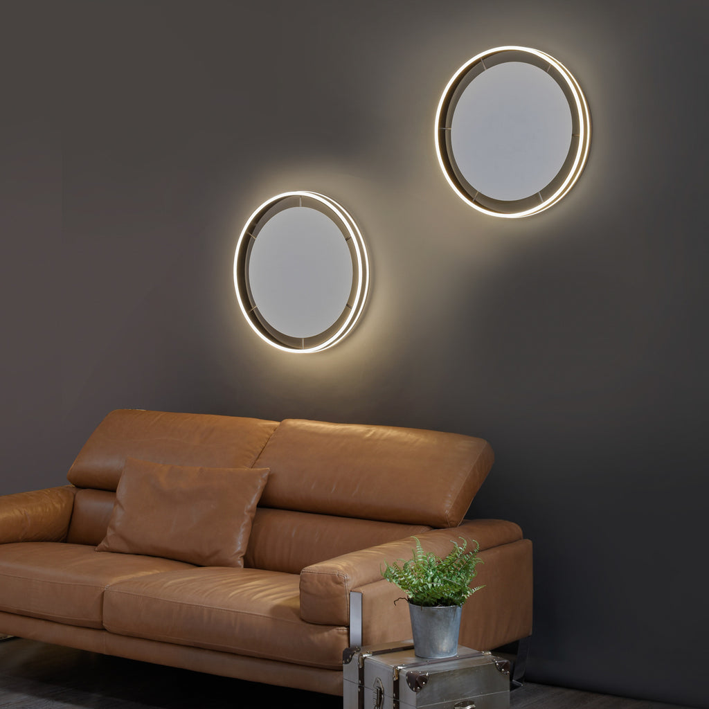 LED taklampe Q-VITO dimbar CCT Zigbee Ø79 cm appstyring