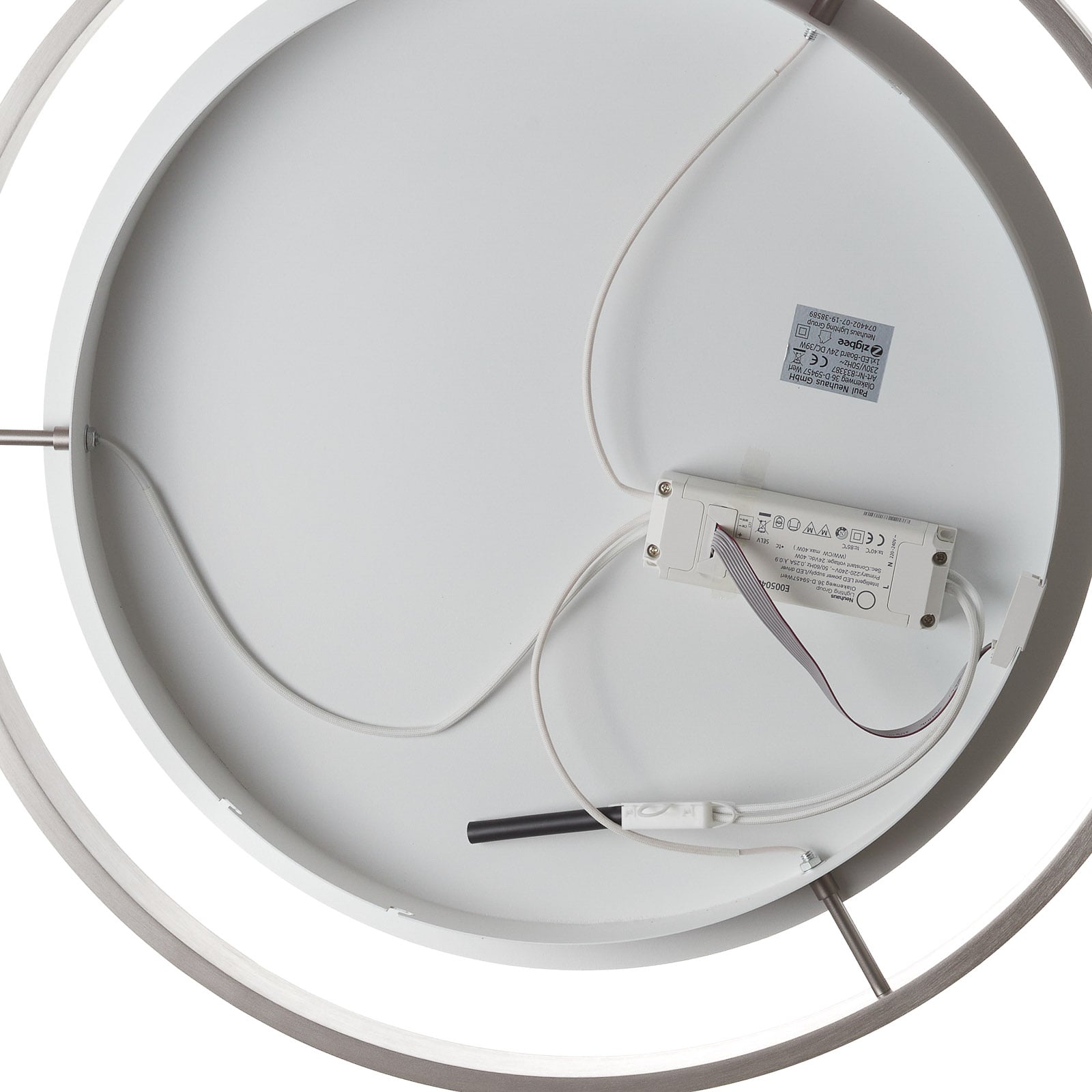 LED taklampe Q-VITO dimbar Zigbee styrt med app