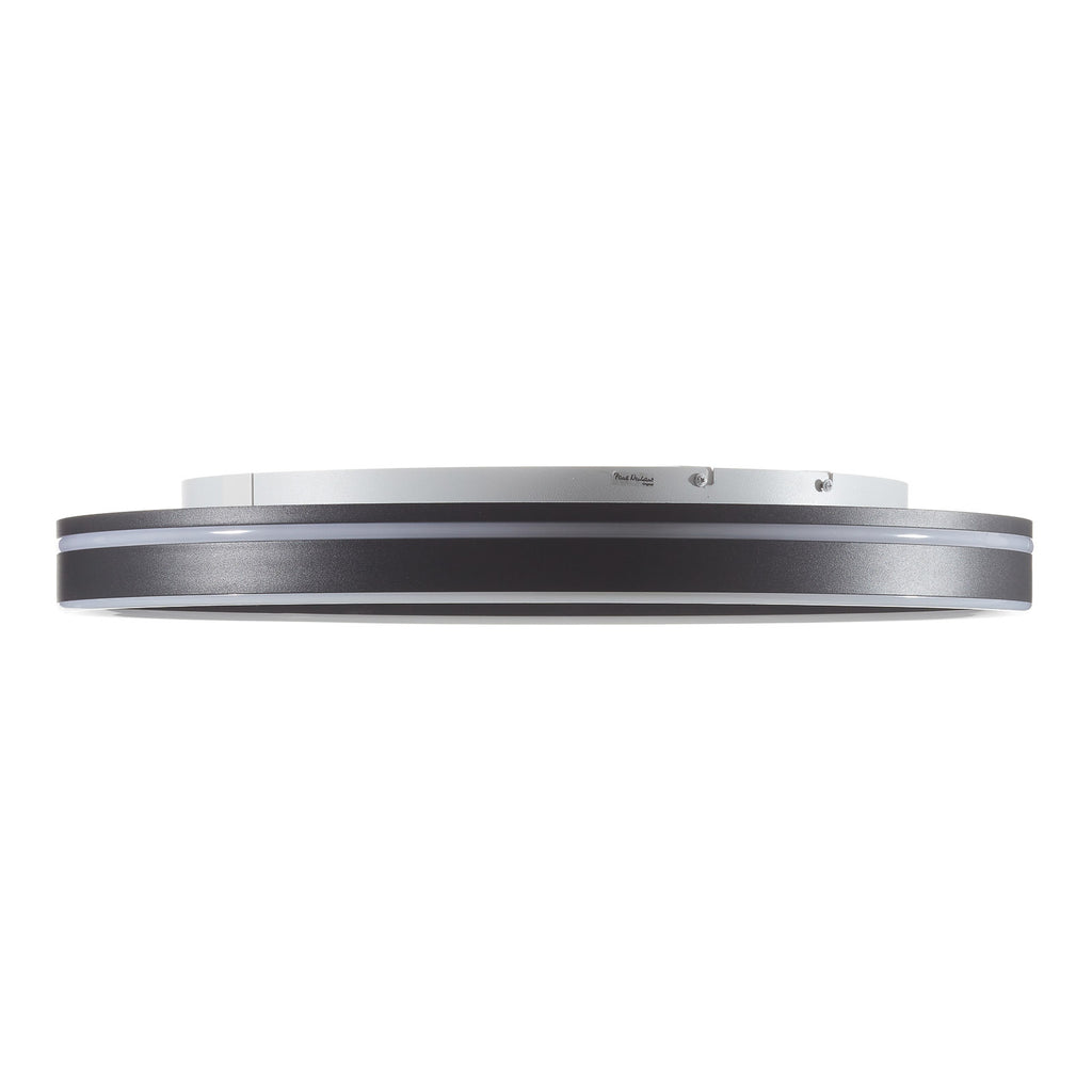 LED taklampe Q-VITO rund Ø59 cm antrasitt dimbar CCT montert i tak