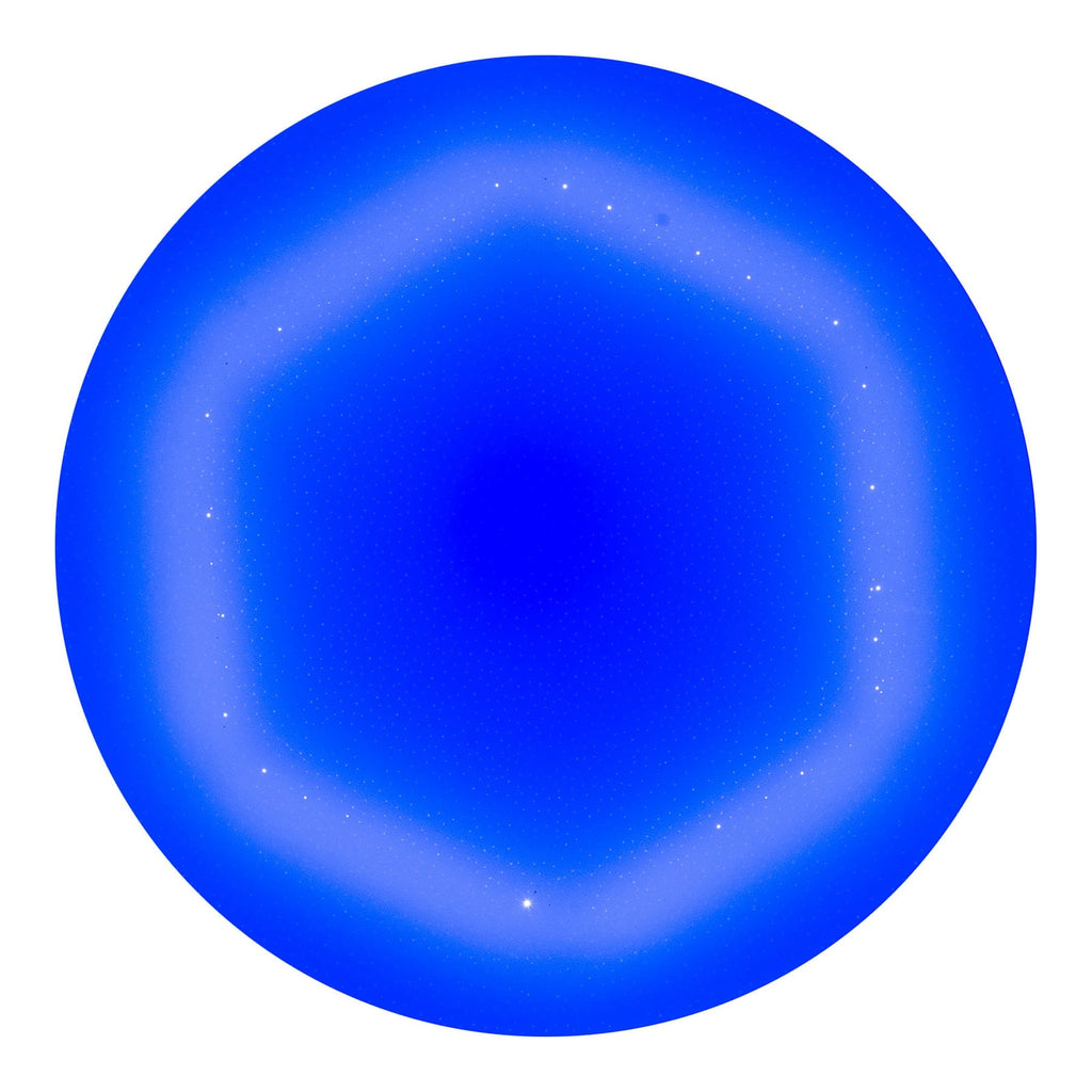 LED taklampe Rainbow dimbar RGBW Ø60 cm fjernkontroll - Näve fra siden