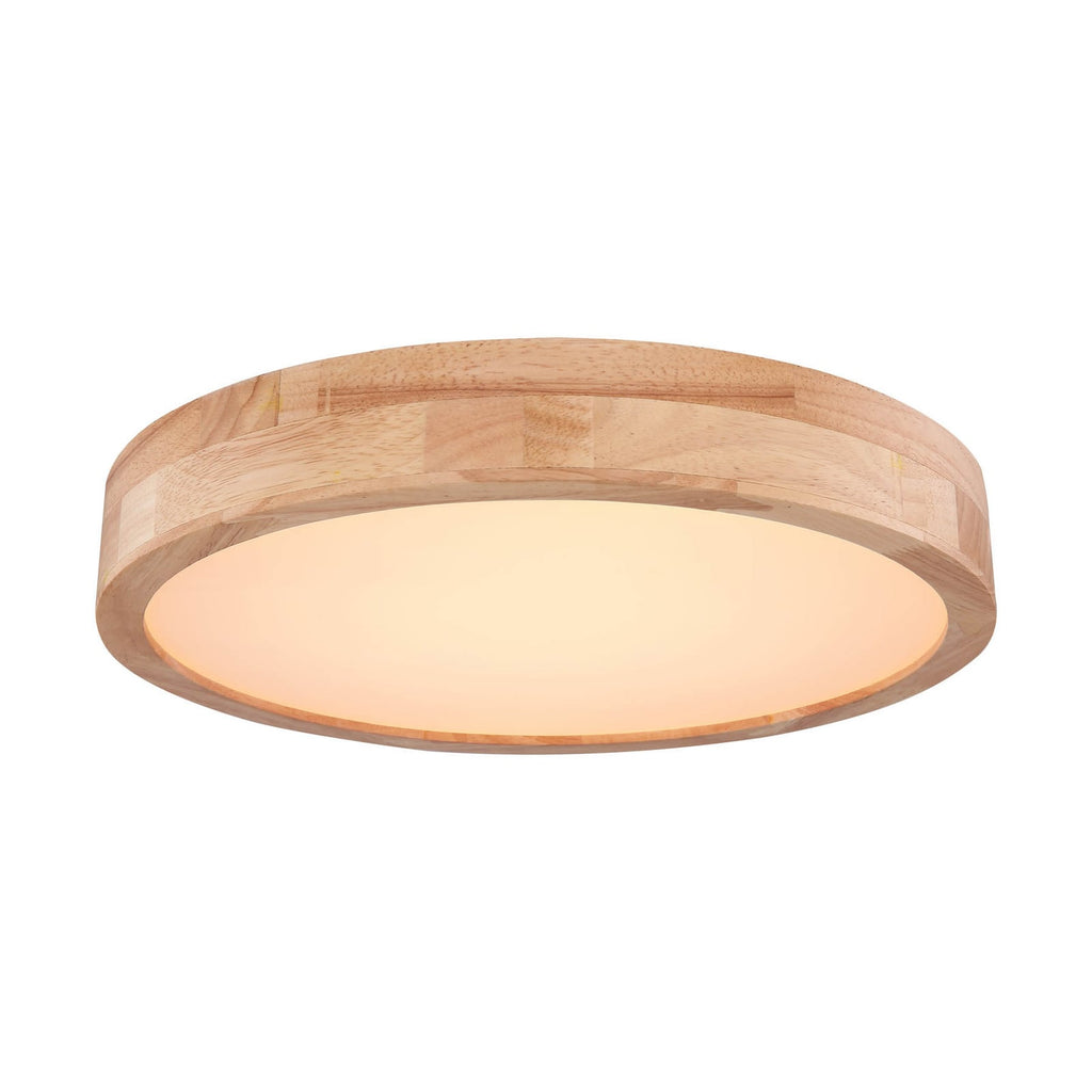 LED taklampe Rainer Ø40 cm CCT dimbar treoptikk med fjernkontroll forfra