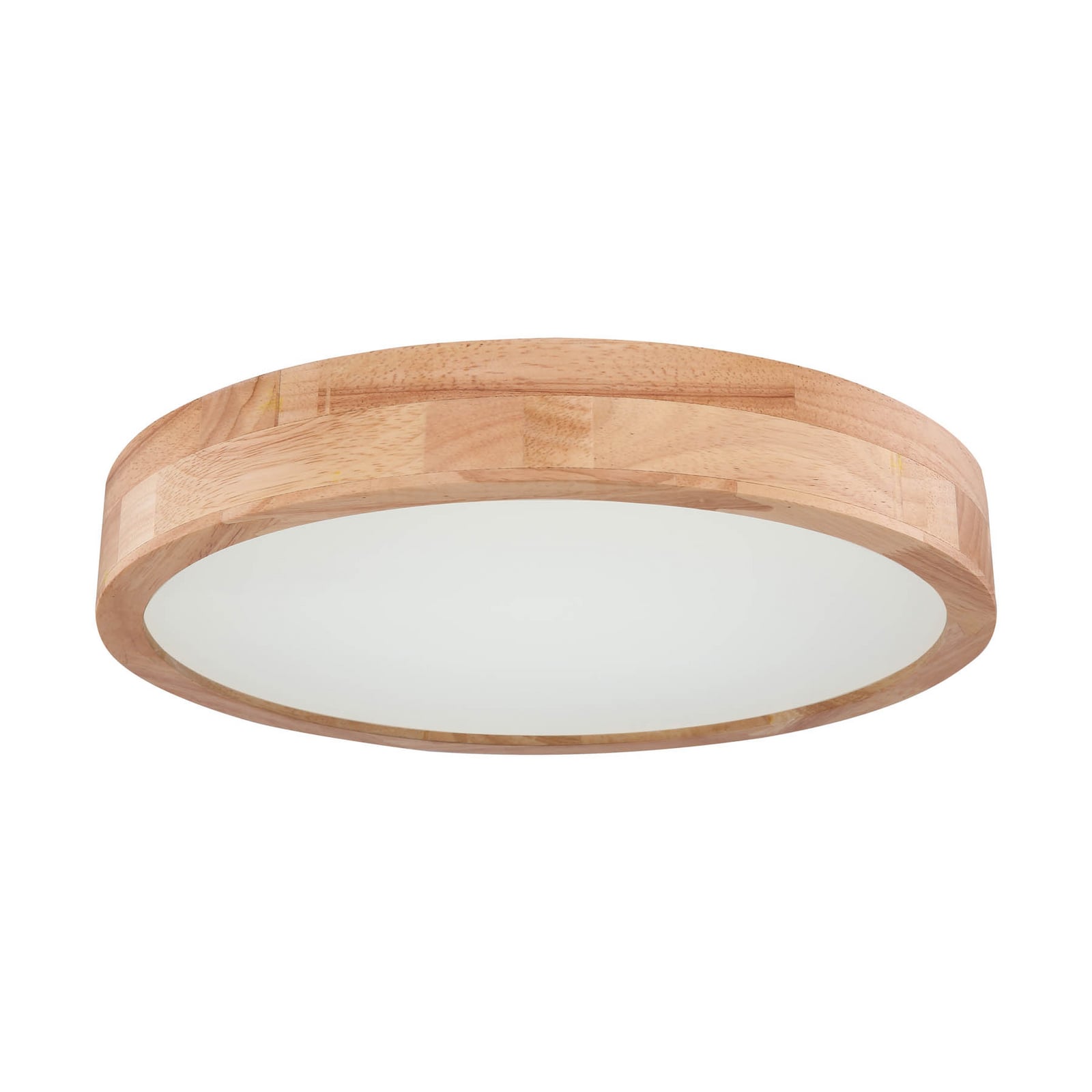 LED taklampe Rainer Ø40 cm CCT dimbar treoptikk montert i rom