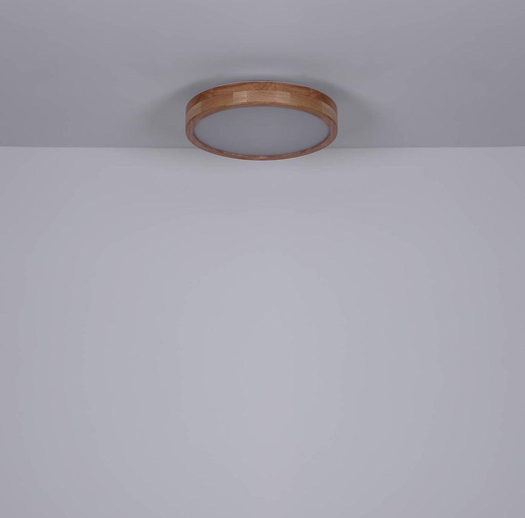 LED taklampe Rainer Ø40 cm CCT dimbar treoptikk med fjernkontroll lysmodus